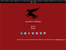 Tablet Screenshot of alessiacornici.com